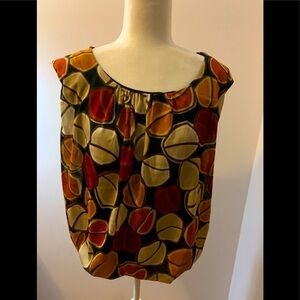Allison Taylor  sleeveless top, size XL
